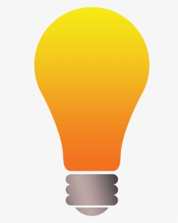 Transparent Bulb Clipart - Light Bulb Icon Transparent Background Cute, HD Png Download, Free Download