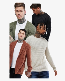 Asos Models Male Tattoos , Png Download - Asos Tattooed Male Model, Transparent Png, Free Download