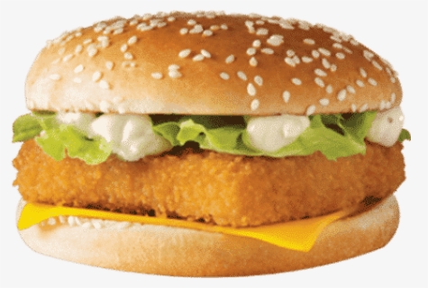 Fish Fillet Burger - Fish Fillet Burger Png, Transparent Png, Free Download