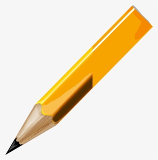 Short Pencil Png Download - Objetos Color Amarillo Lapiz, Transparent Png, Free Download
