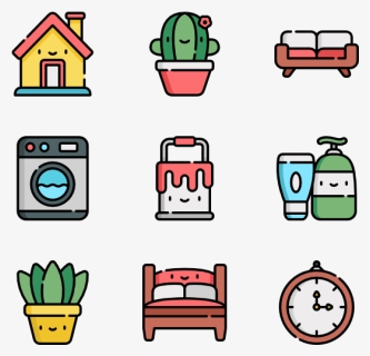 Electricity Icons Free Vector - Bathroom Icons Clipart, HD Png Download, Free Download