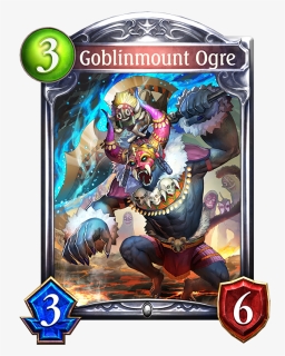 Unevolved Goblinmount Ogre Evolved Goblinmount Ogre - Doublame Shadowverse, HD Png Download, Free Download