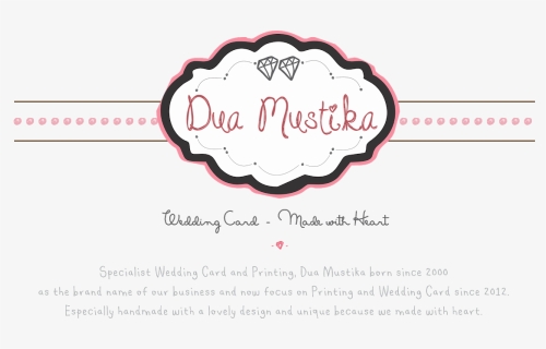 Dua Mustika Wedding Card, HD Png Download, Free Download