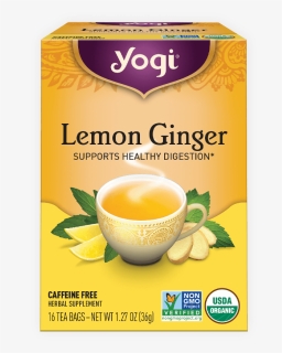 Yogi Lemon Ginger Tea, HD Png Download, Free Download