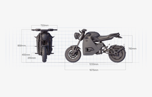 Mcr Otto Mini Electricmotorcycle - Otto Mcr Electric Scooter, HD Png Download, Free Download