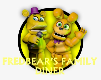 Diner Clipart Toy - Fredbear's Family Diner Pizza Animatronics, HD Png Download, Free Download