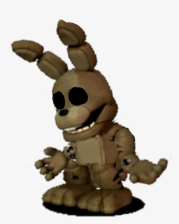 #suit Springbonnie Withered Fnaf World - Fnaf World Withered Springbonnie, HD Png Download, Free Download