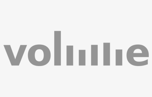 Volume Text Logo - Black-and-white, HD Png Download, Free Download