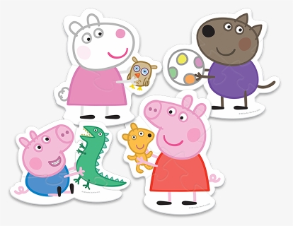 Trefl Peppa Pig Baby Classic Puzzle (778x600), Png - Moje Pierwsze Puzzle Peppa, Transparent Png, Free Download