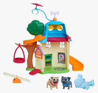 The Puppy Dog Pals Doghouse Playset Includes - Puppy Dog Pals Playset, HD Png Download, Free Download