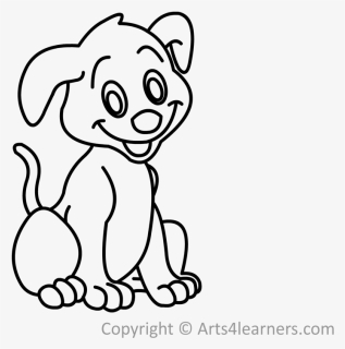 Doggy Drawing Puppy - Cartoon, HD Png Download, Free Download