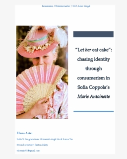 Marie Antoinette Hand Fans, HD Png Download, Free Download