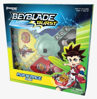 Beyblade Burst Pop N Race Game, HD Png Download, Free Download