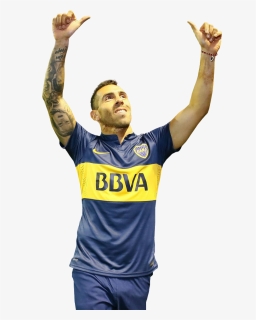 Carlos Tevez Render - Carlos Tevez Boca Juniors Png, Transparent Png, Free Download