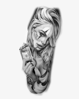 Chicano Girl Tattoo Designs, HD Png Download, Free Download