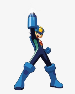 Buster Megaman Artwork - Artwork Mega Man Battle Network, HD Png Download, Free Download