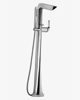Floor Mounted Tub Faucet Png - Brizo Freestanding Tub Filler, Transparent Png, Free Download
