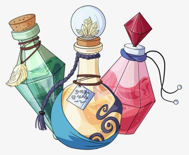 Khymian Flasks And Potions - Illustration, HD Png Download, Free Download