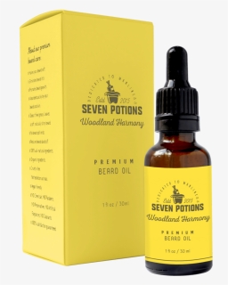 Seven Potions Beard Oil Woodland Harmony To Grow A - Box, HD Png Download, Free Download