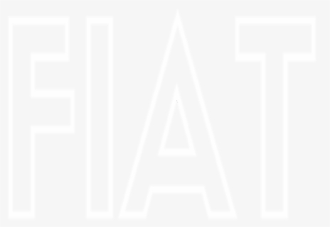 Fiat Logo White - Triangle, HD Png Download, Free Download