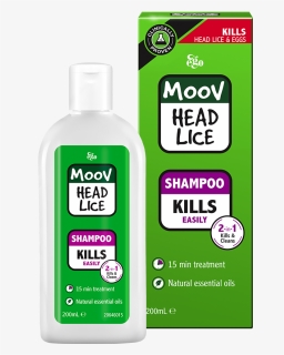 Ego Moov Head Lice Shampoo 200ml, HD Png Download, Free Download