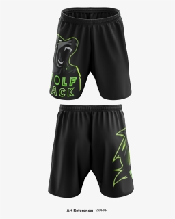 Wolf Pack 1 Athletic Shorts, HD Png Download, Free Download