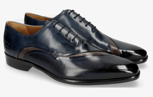Oxford Shoes Lance 44 Navy Stone Helio - Melvin Hamilton Navy Lance 1, HD Png Download, Free Download