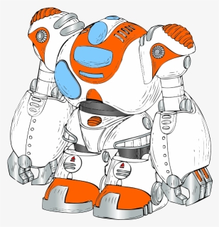 Robot Without Head - Robot Clip Art, HD Png Download, Free Download