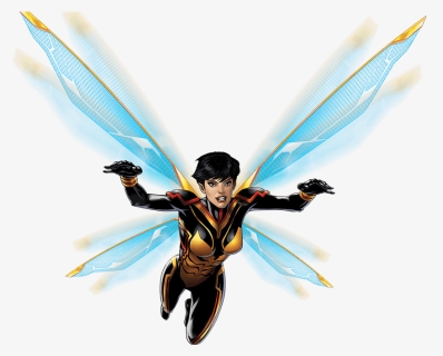 Marvel The Wasp Flying, HD Png Download, Free Download
