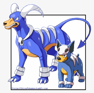 Devil Dogs - Shiny Houndour And Houndoom, HD Png Download, Free Download