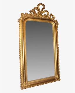 Napoleon Iii Mirror In Gilded Wood - Napoleon Iii Mirror, HD Png Download, Free Download