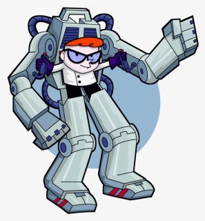 Cartoon Network White Letter Logo - Dexter Robot, HD Png Download, Free Download