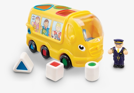 Sidney School Bus - Wow Toys Bus, HD Png Download, Free Download