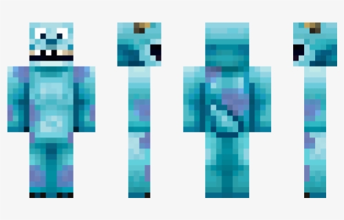 Monsters Inc Cda Minecraft Skin, HD Png Download, Free Download