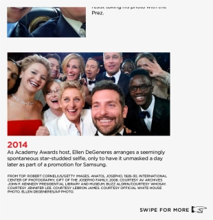 Slide Show Overlay, Hd Png Download - Ellen\'s Oscar Selfie, Transparent Png, Free Download
