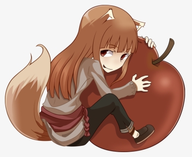 Illustration For Article Titled Ani-tayers As Anime - Holo Spice And Wolf Apple, HD Png Download, Free Download