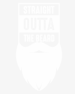 Straight Outta The Beard - Johns Hopkins Logo White, HD Png Download, Free Download