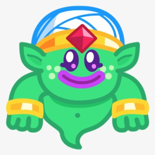 Weeny The Teeny Genie Smiling - Moshi Monsters Egg Hunt Codes, HD Png Download, Free Download