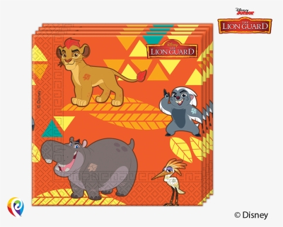 Kion Lion The Walt Disney Company Beshte Party - Lion Guard Napkin, HD Png Download, Free Download
