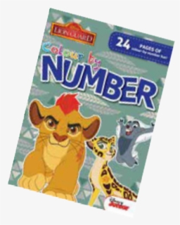 Disney Lion Guard Colour By Numbers - Paw, HD Png Download, Free Download