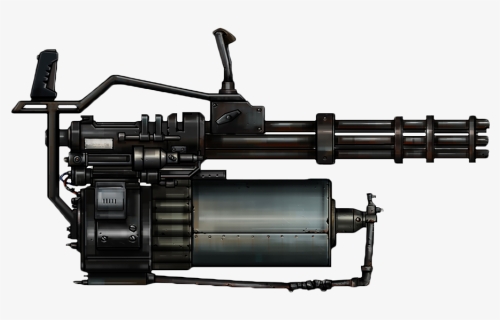 Heavy Minigun Concept Art , Png Download - Tf2 Heavy Minigun Art, Transparent Png, Free Download