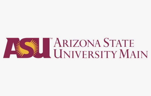 Asu Main Logo Png Transparent - Arizona State University, Png Download, Free Download