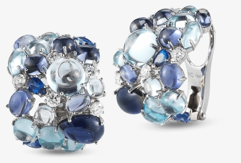Shanghaiearrings With Topaz, Iolite, Sapphires And - Crystal, HD Png Download, Free Download