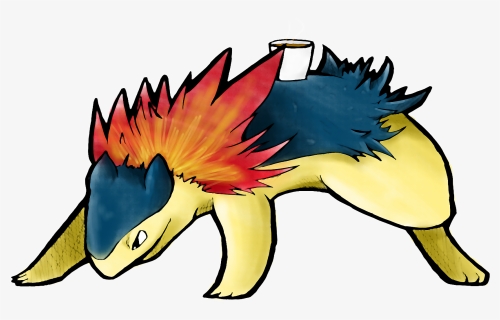 View Typhlosion , - Cartoon, HD Png Download, Free Download