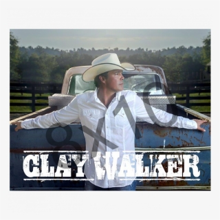 Clay Walker 8x10- White Shirt - Poster, HD Png Download, Free Download