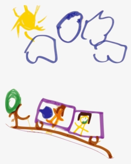 Kindergarten Art Train Clip Arts - Kindergarten, HD Png Download, Free Download