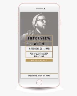 Interview Series Igtv Cover Template - Eye Shadow, HD Png Download, Free Download