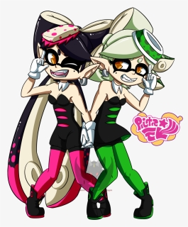Pin By Mariofan64 On Squid Sisters - Splatoon Squid Sisters Png, Transparent Png, Free Download