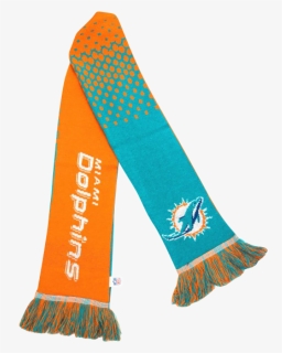 Nfl Miami Dolphins Scarf - Miami Dolphins, HD Png Download, Free Download
