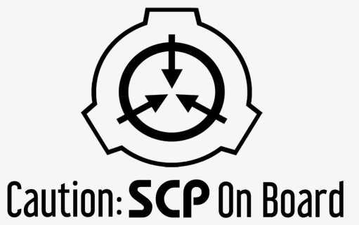Scp On Board - Draw Scp Foundation Logo, HD Png Download, Free Download
